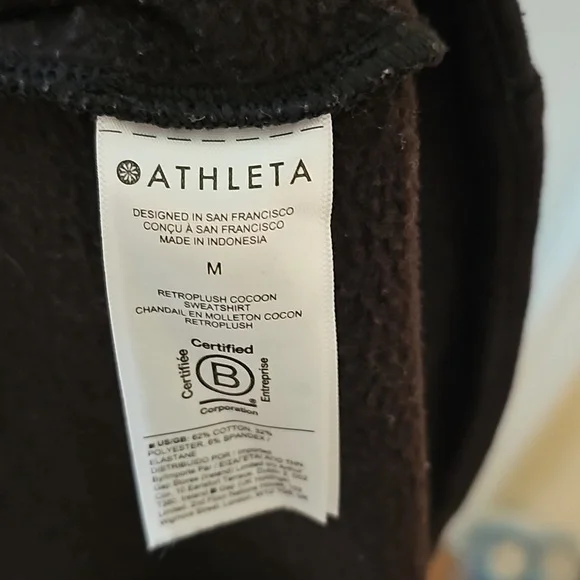 Athleta oversized sleeveless hoodie pullover - Picture 6 of 6